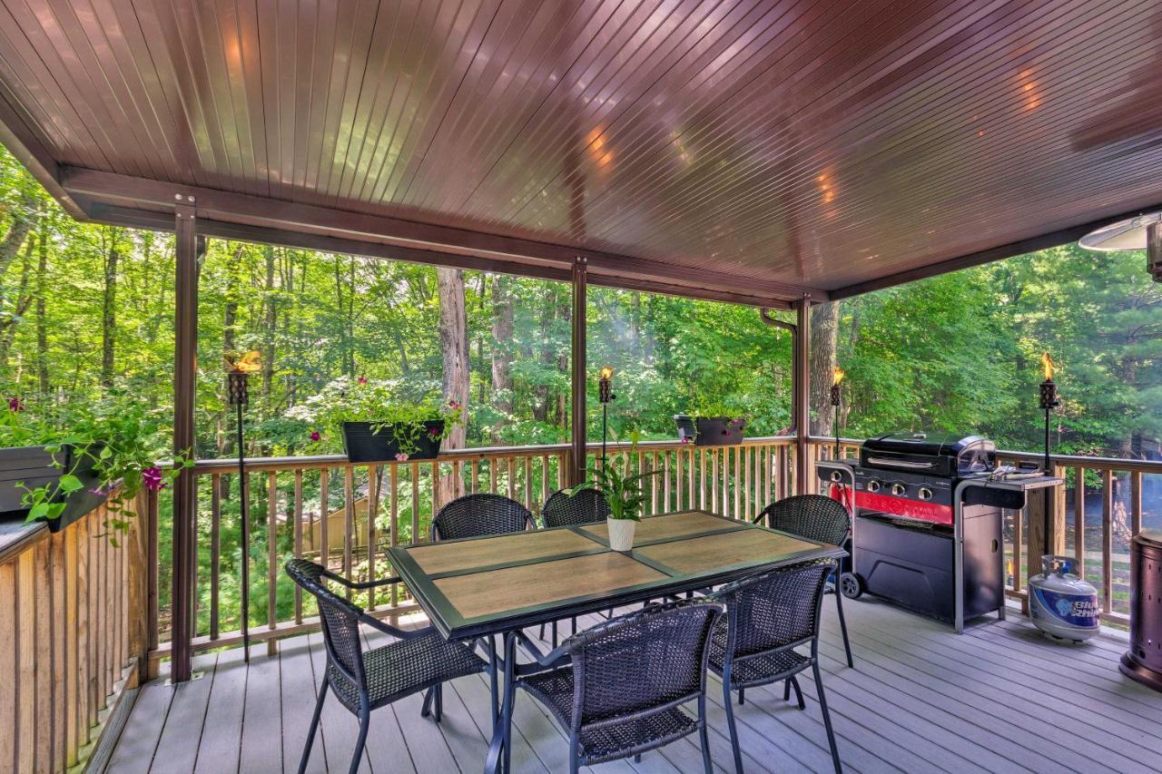 Beech Mountain Home With Covered Deck, Near Skiing! Exterior foto