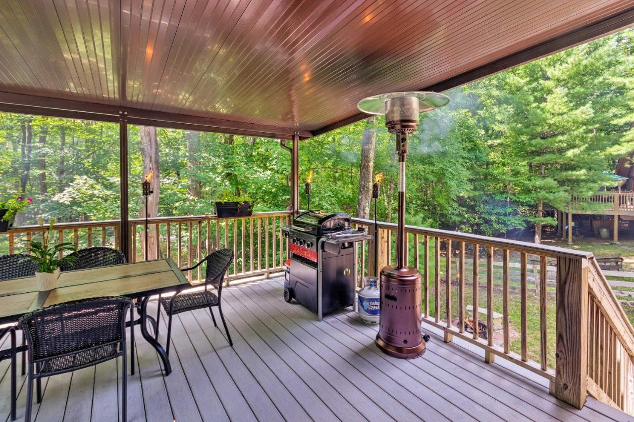 Beech Mountain Home With Covered Deck, Near Skiing! Exterior foto