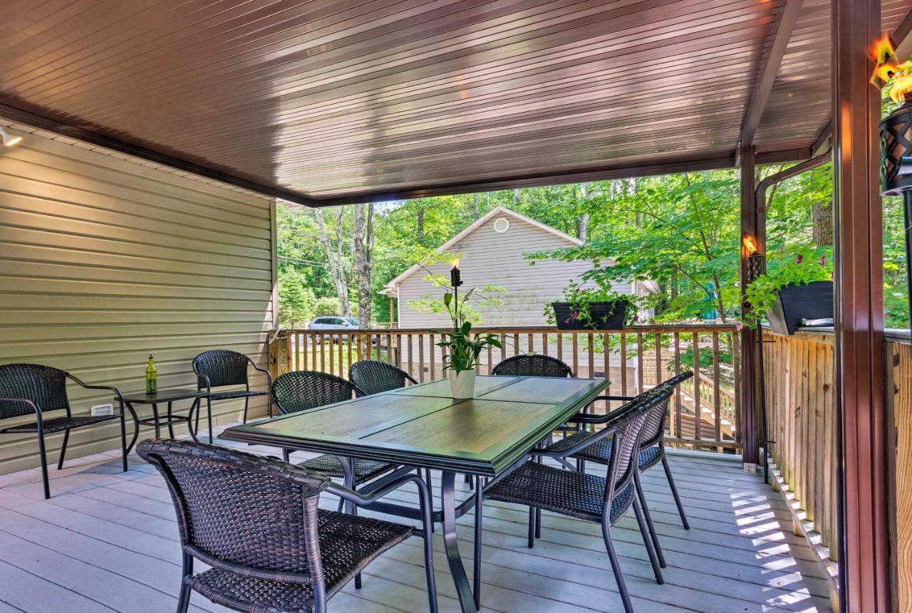 Beech Mountain Home With Covered Deck, Near Skiing! Exterior foto