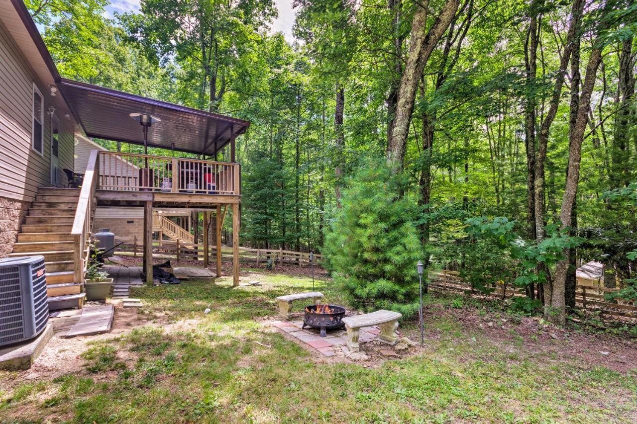 Beech Mountain Home With Covered Deck, Near Skiing! Exterior foto